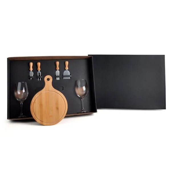 KIT QUEIJO E VINHO - 7 PÇS — foto 1 de 1