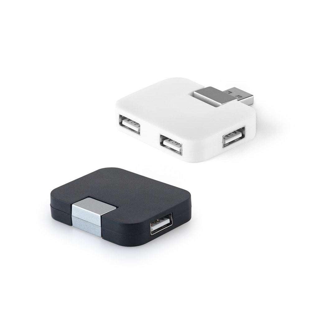 JANNES. Hub USB 2'0 com 4 portas — foto 1 de 3