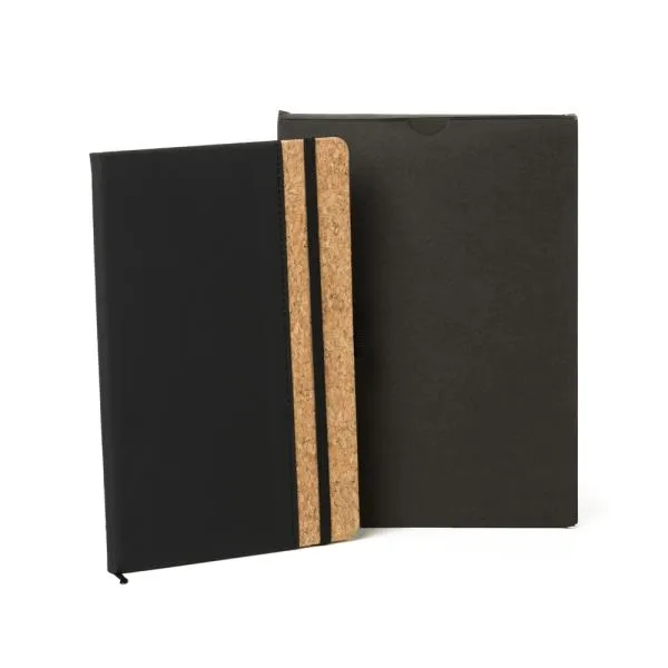 CADERNO C/ PAUTA - PRETO - 14X21CM — foto 1 de 5