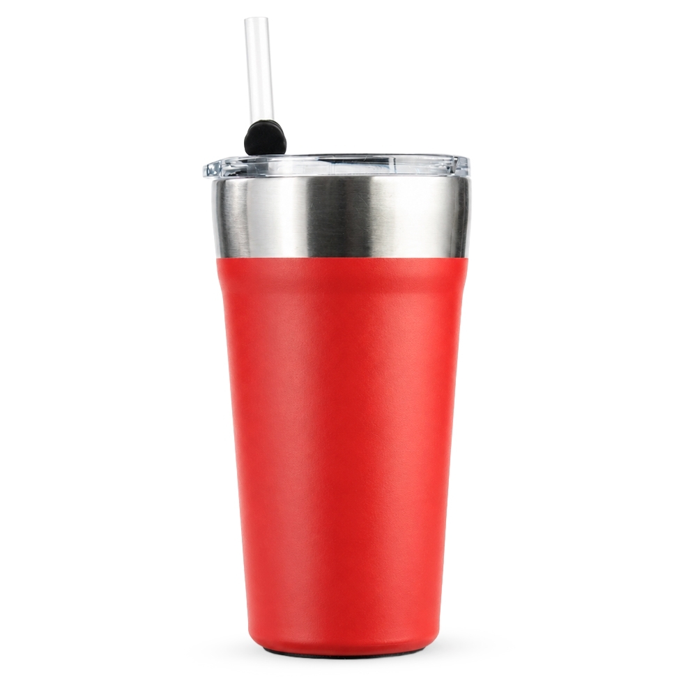 COPO TÉRMICO COM CANUDO 550ML — foto 1 de 5