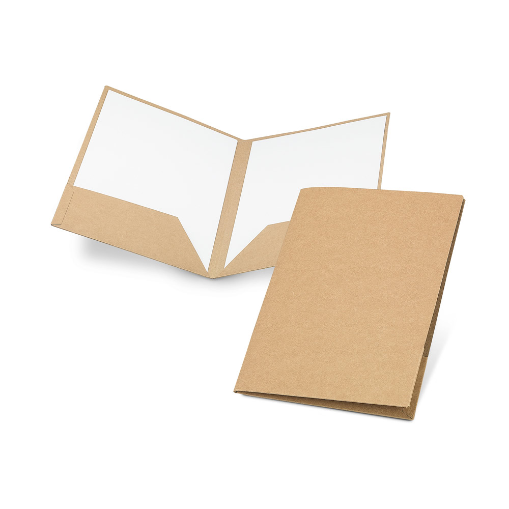 PUZO. Pasta porta-documentos A4 em papel 100% reciclado (400 g/m²) — foto 1 de 2