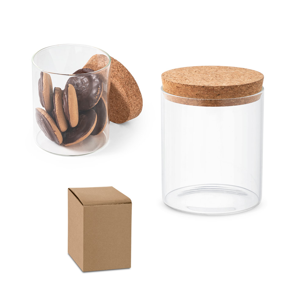 SPICE 700. Frasco em vidro borosilicato com tampa de cortiça 700 mL — foto 1 de 2