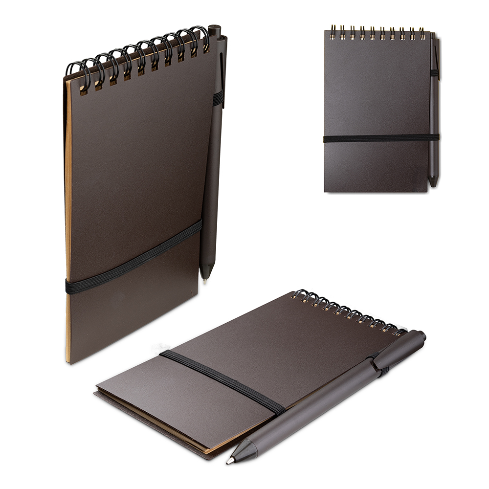 Mini Caderno A6 Capa em PP c/ Caneta — foto 1 de 8