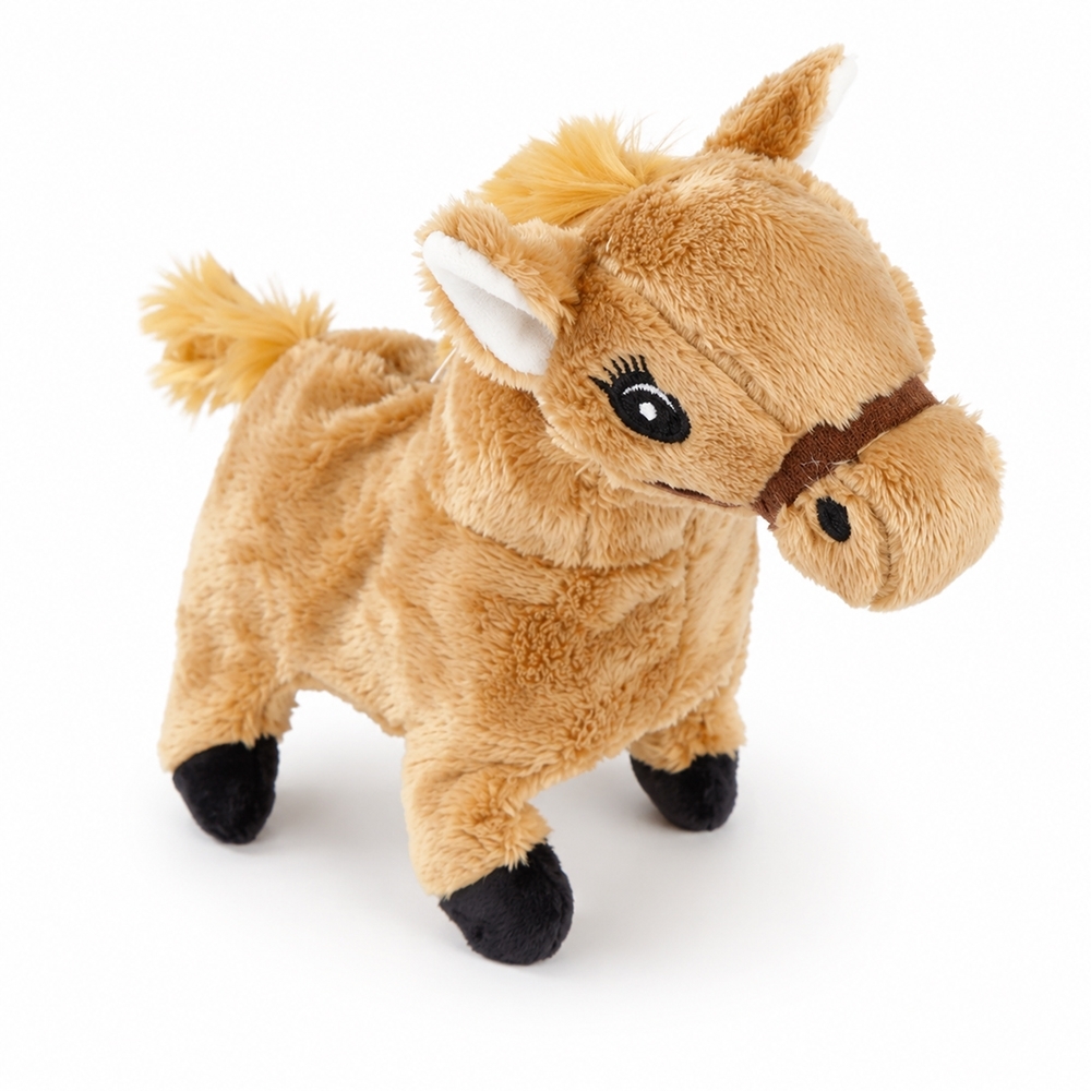 CAVALO DE PELÚCIA ARTICULADO — foto 1 de 1