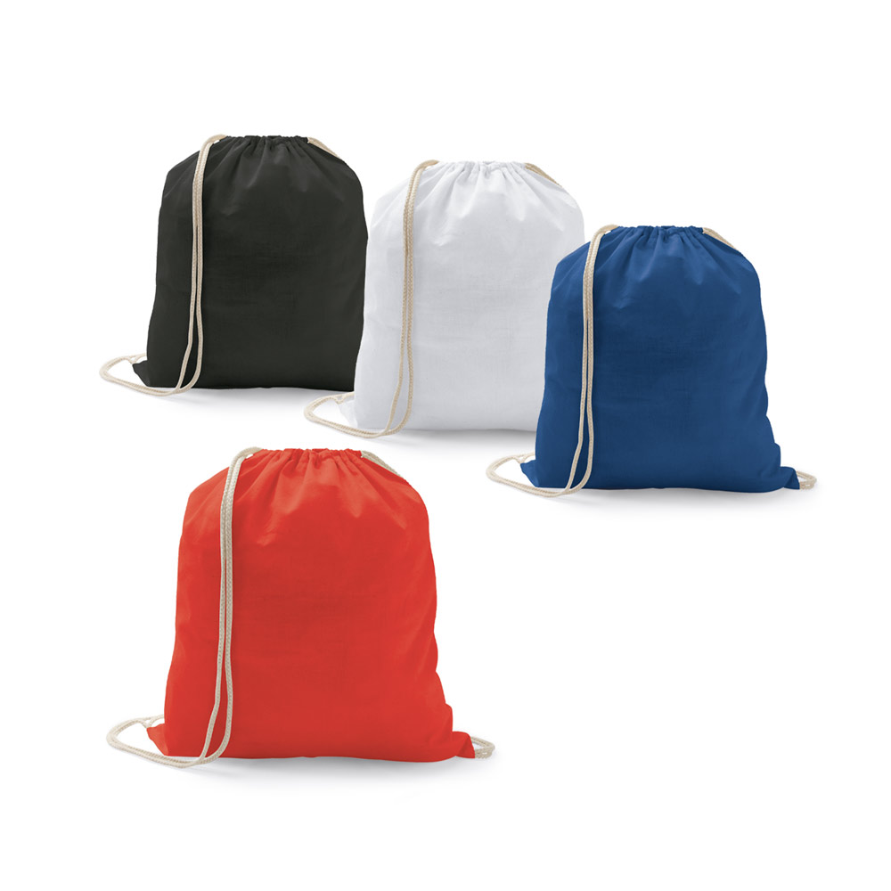 ILFORD. Sacola tipo mochila 100% algodão (100g/m²) — foto 1 de 3