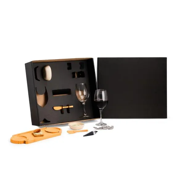 KIT PARA PETISCO E VINHO - 9 PÇS — foto 1 de 4
