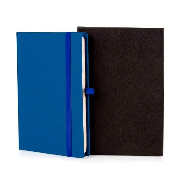 CADERNETA S/ PAUTA AZUL - 14X21 CM — foto 1 de 5