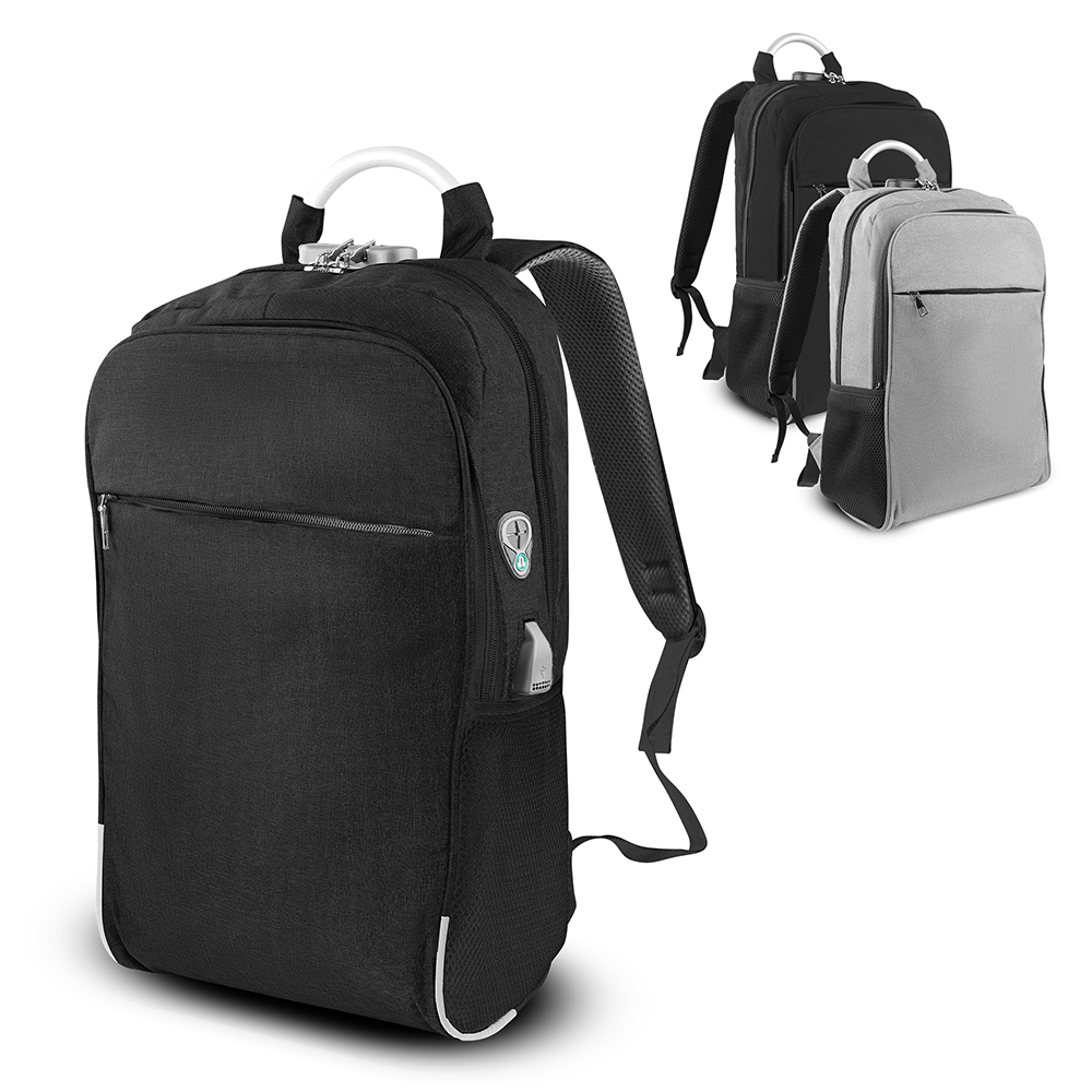 Mochila para notebook em tecido poliéster 300d e interior em 210d - modelo 2 — foto 1 de 10