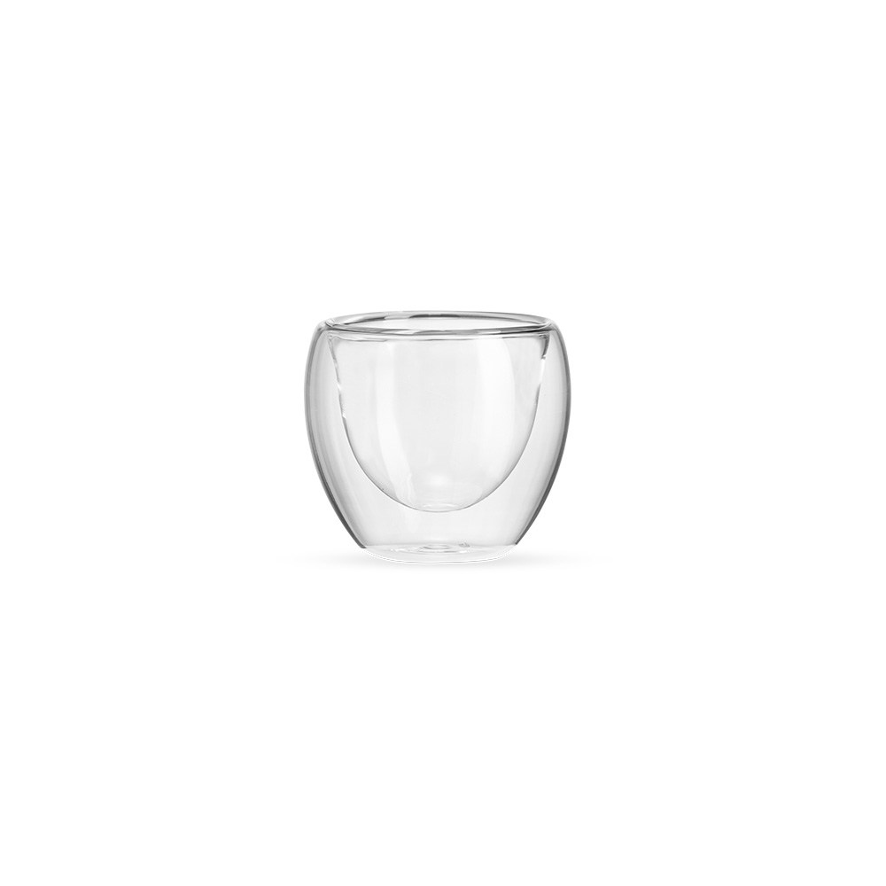 COPO VIDRO PAREDE DUPLA 80ML — foto 1 de 1