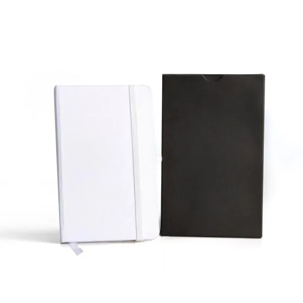 CADERNETA S/ PAUTA BRANCA - 12,2X17 CM — foto 1 de 3