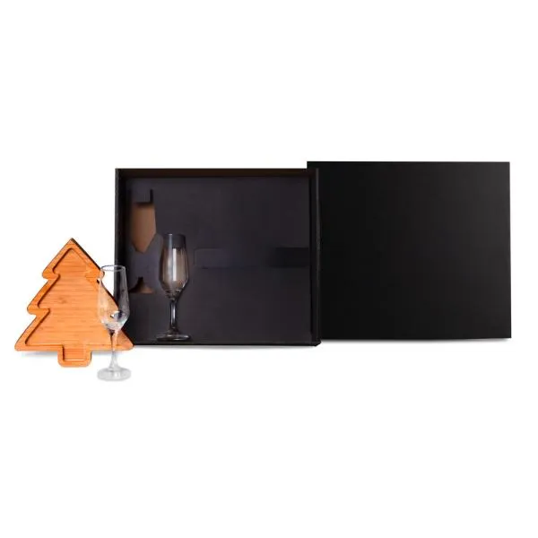 KIT PETISQUEIRA E TAÇAS PARA CHAMPAGNE - 3 PÇS — foto 1 de 1