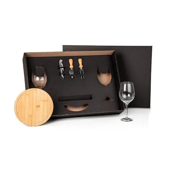 KIT QUEIJO E VINHO - 6 PÇS — foto 1 de 3