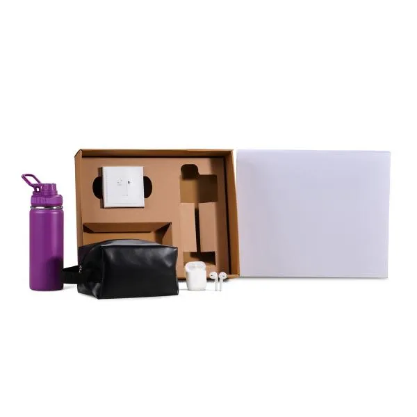 KIT GARRAFA, NECESSAIRE E FONE - 3 PÇS — foto 1 de 5