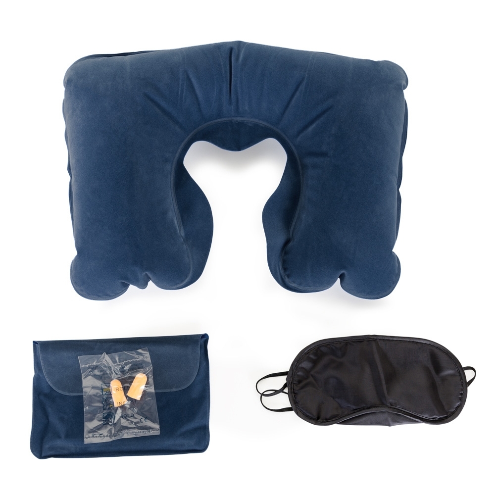 KIT TRAVESSEIRO INFLAV TAPA OLHO E PROT AURICULAR — foto 1 de 2