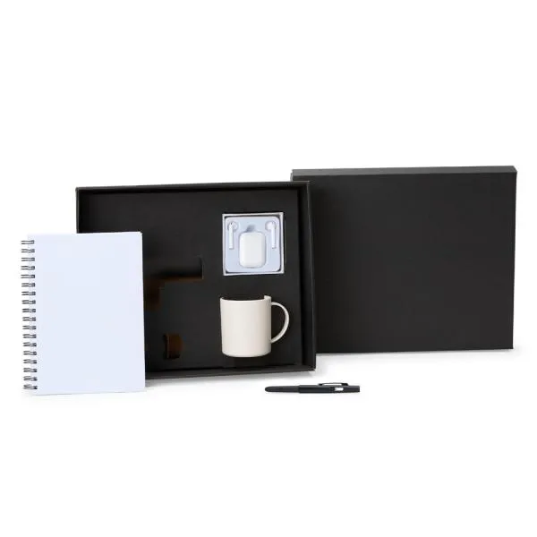 KIT CANECA EM FIBRA DE BAMBU E ACESSÓRIOS - 4 PÇS — foto 1 de 4