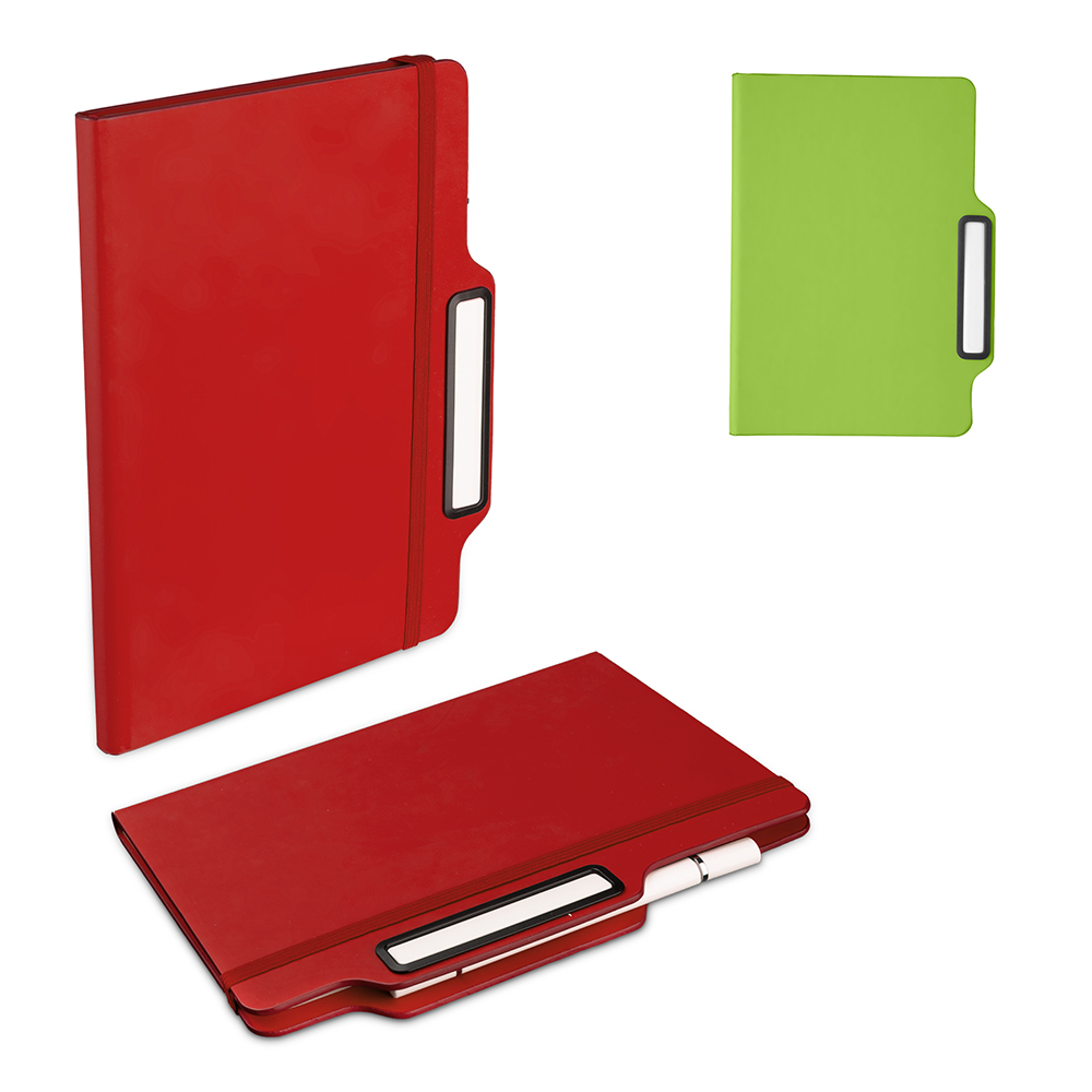 Caderno A5 Capa em PU c/ Caneta — foto 1 de 9