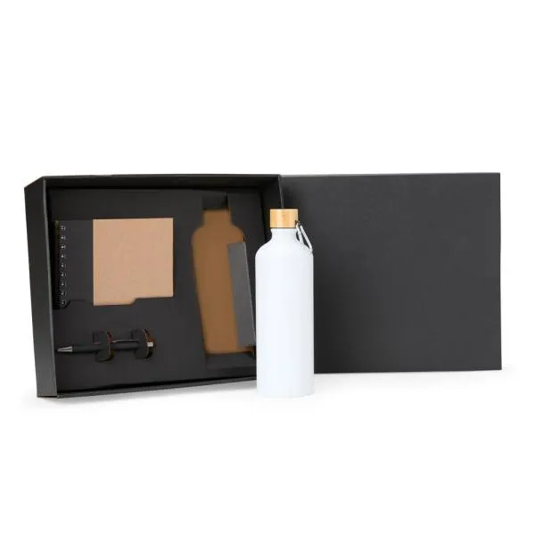 KIT GARRAFA, CADERNO E CANETA - 3 PÇS — foto 1 de 4