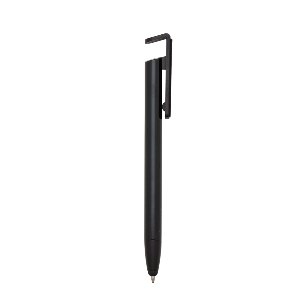 CANETA BASE CELULAR C/ LIMPADOR DE TELA E PORTA TOUCH — foto 1 de 6