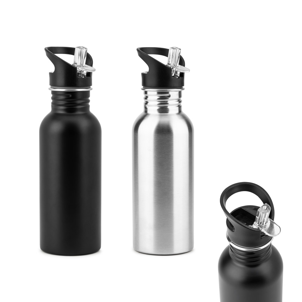 EDBERG. Garrafa em aço inox com parede simples — foto 1 de 3