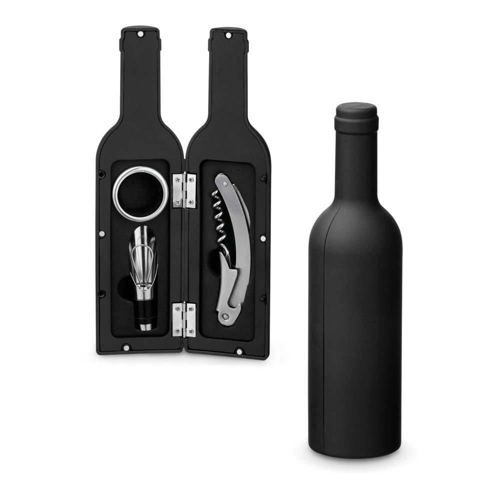 VINET. Conjunto para vinho com três componentes em metal — foto 1 de 2