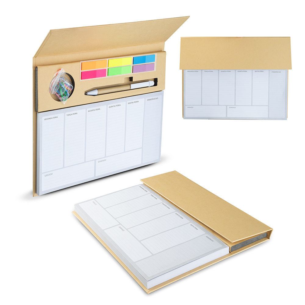 Mini Caderno com Planejamento Semanal — foto 1 de 6
