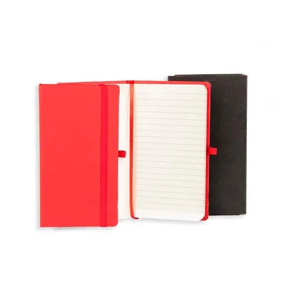 CADERNETA C/ PAUTA VERMELHO - 9,5X15,5 CM — foto 1 de 1