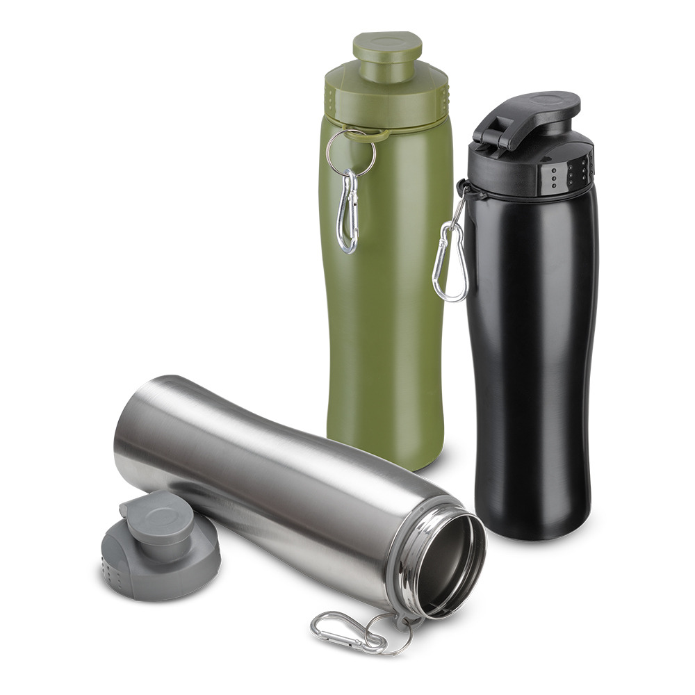 Garrafa de aço inox com capacidade de até 750 ml — foto 1 de 7