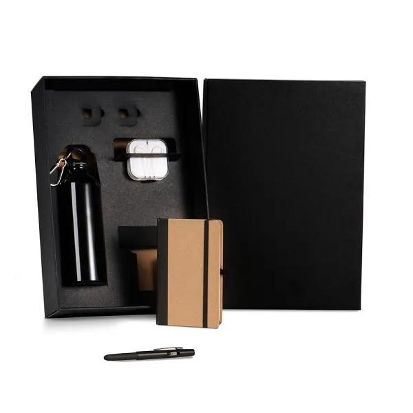 KIT SQUEEZE, FONE, CADERNO E CANETA - 4 PÇS — foto 1 de 8