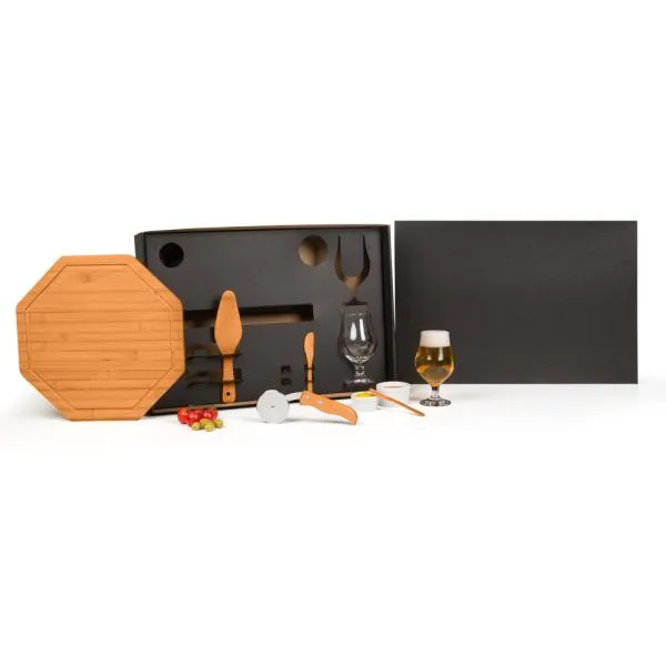 KIT PARA PIZZA / PETISCO / CERVEJA - 9 PÇS — foto 1 de 6