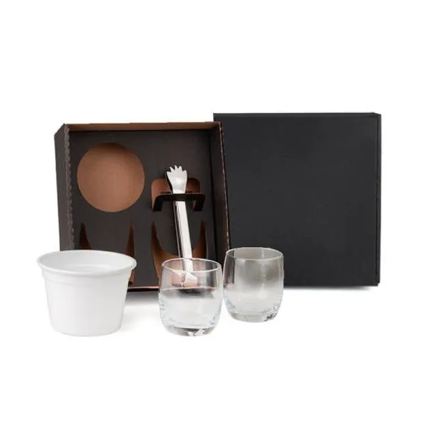 KIT PARA WHISKY COM BALDE - 4 PÇS — foto 1 de 5