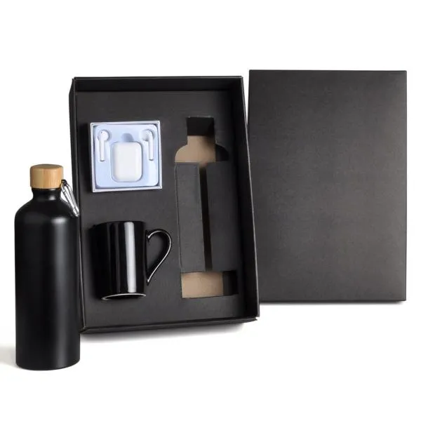 KIT GARRAFA, CANECA E FONE BLUETOOTH - 3 PÇS — foto 1 de 3