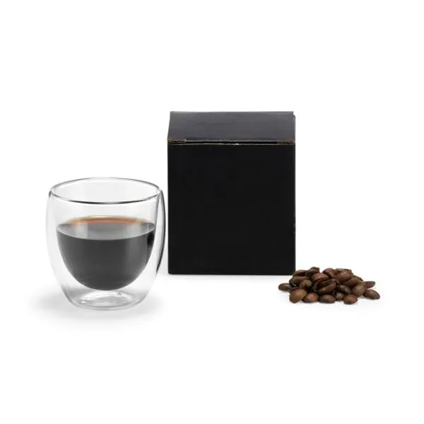 COPO EM VIDRO PAREDE DUPLA - 100 ML — foto 1 de 4