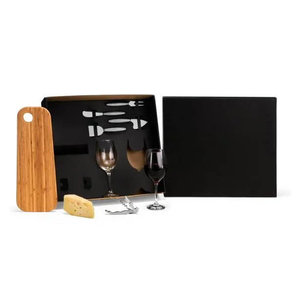 KIT PARA PETISCO E VINHO - 8 PÇS — foto 1 de 4
