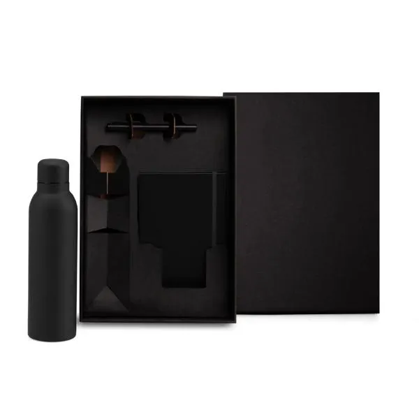 KIT GARRAFA, CADERNO E CANETA - 3 PÇS — foto 1 de 3