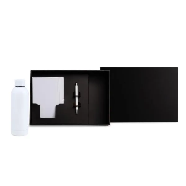 KIT GARRAFA, CADERNO E CANETA - 3 PÇS — foto 1 de 5