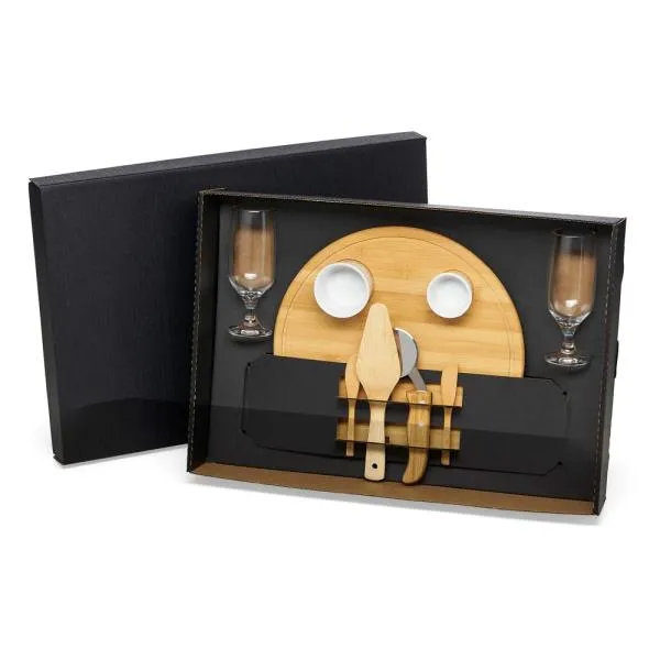 KIT PARA PIZZA E CERVEJA - 9 PÇS — foto 1 de 2