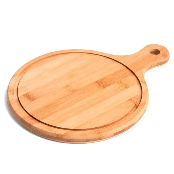 TÁBUA PARA SERVIR EM BAMBU COM ALÇA — foto 1 de 9