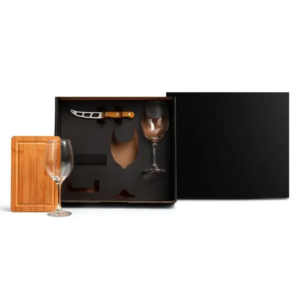 KIT QUEIJO E VINHO - 4 PÇS — foto 1 de 4