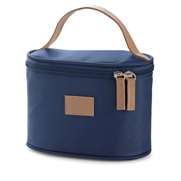 BOLSA P/ COSMETICOS EM MICROFIBRA - 18X12X10 CM — foto 1 de 2