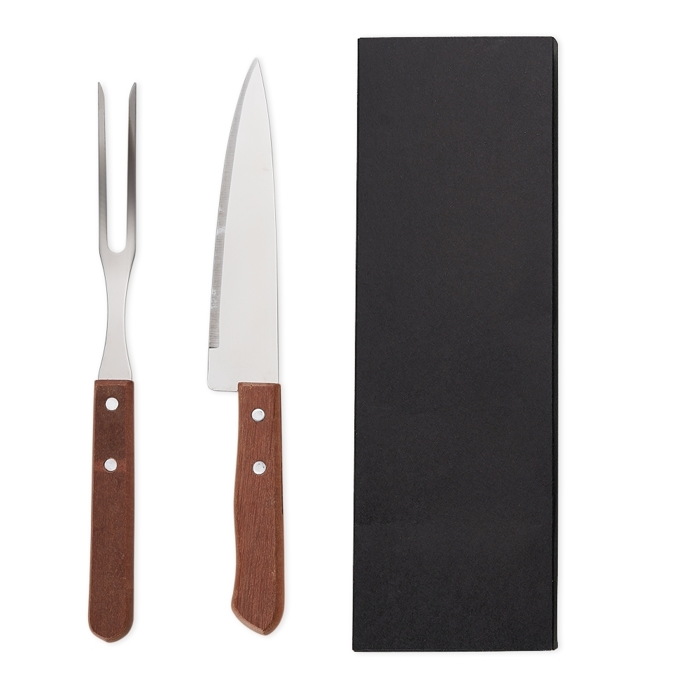 KIT CHURRASCO C/ 2 PÇS CX KRAFT — foto 1 de 1