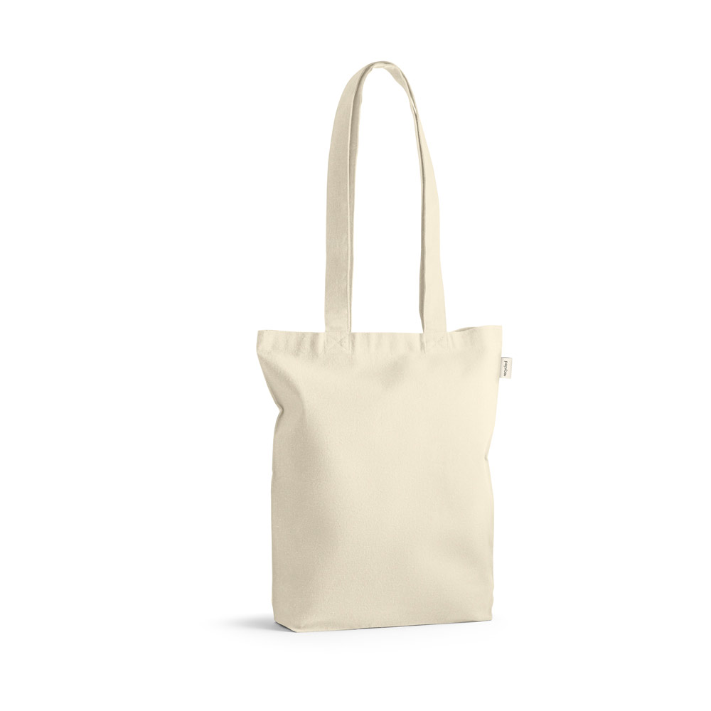 VALÊNCIA. Sacola em 100% algodão reciclado (140 g/m²) — foto 1 de 2