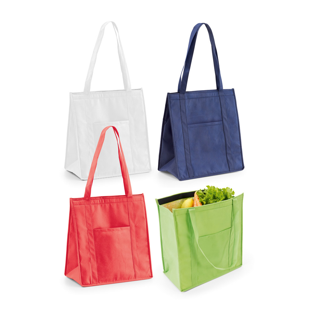 ROTTERDAM. Cooler. Sacola térmica em non-woven (80 g/m²) 10 L — foto 1 de 5