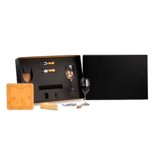KIT PARA QUEIJO E VINHO - 6 PÇS — foto 1 de 4