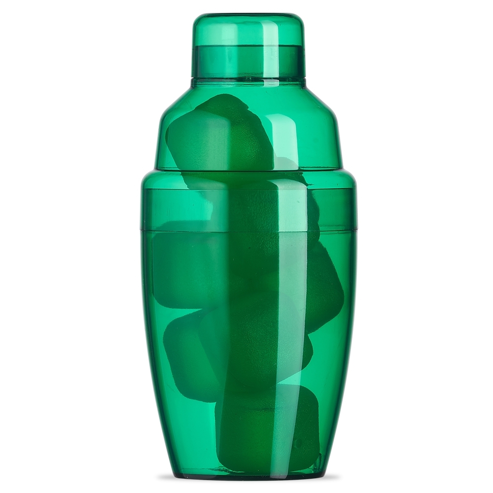 COQUETELEIRA PLÁSTICA C/ GELO ECOLÓGICO 230ML — foto 1 de 1