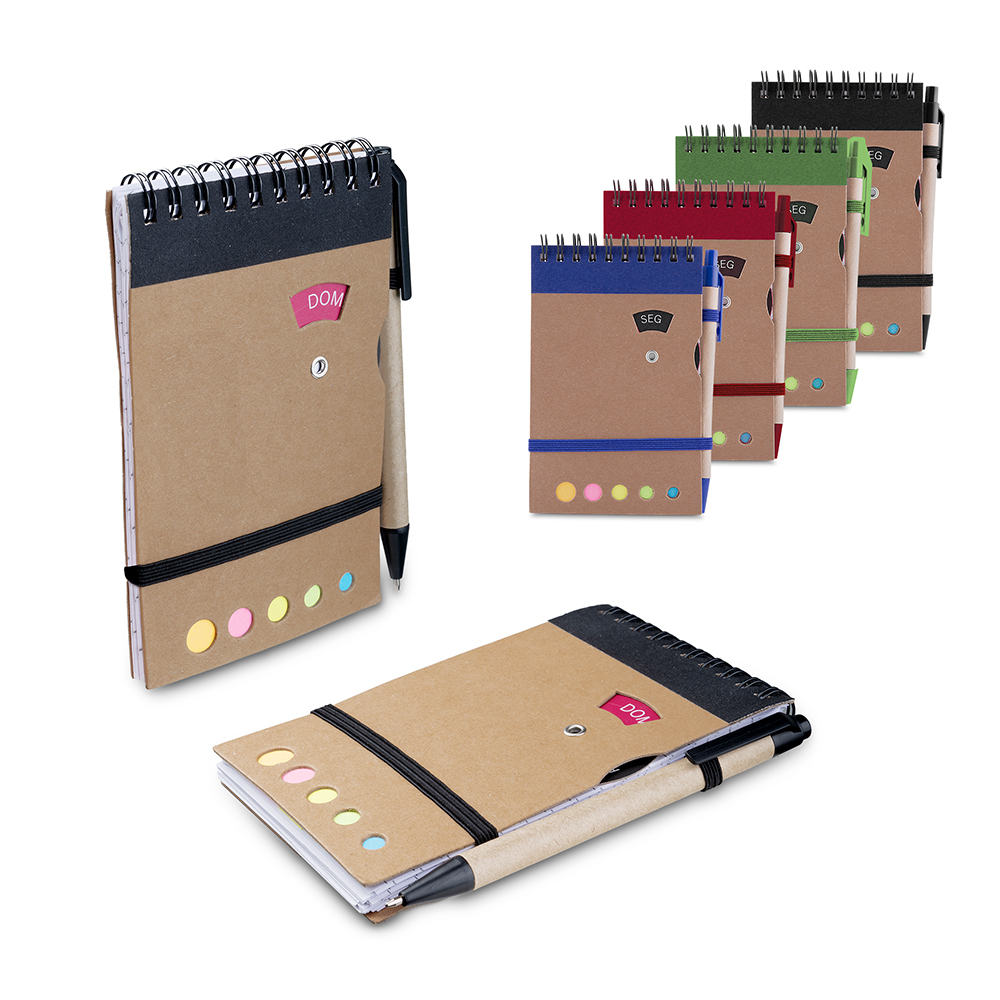 Mini caderno A6 com caneta — foto 1 de 10