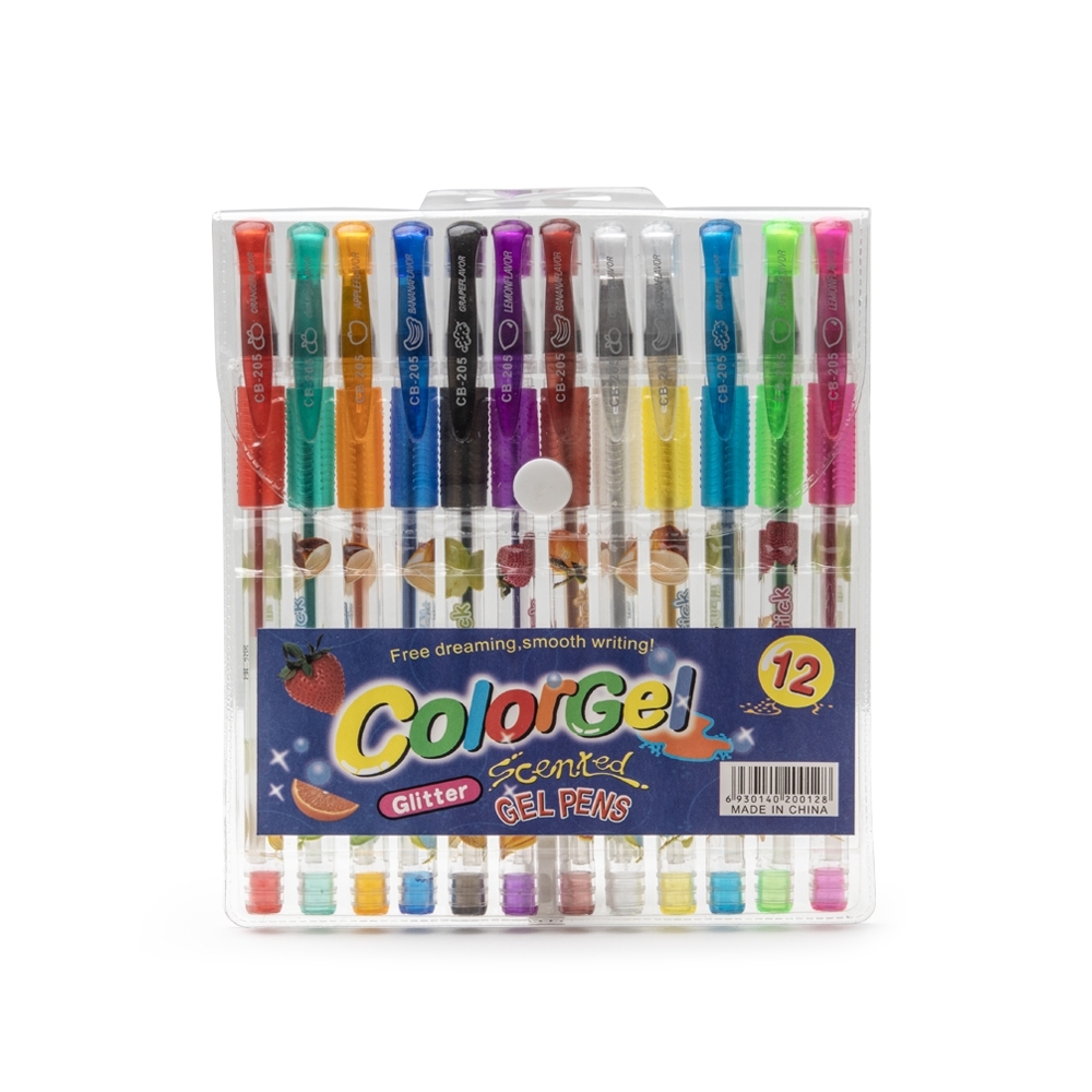 KIT CANETINHAS GEL COLORIDAS C/ 12 — foto 1 de 1