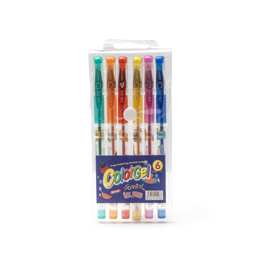 KIT CANETINHAS GEL COLORIDAS C/ 6 — foto 1 de 1