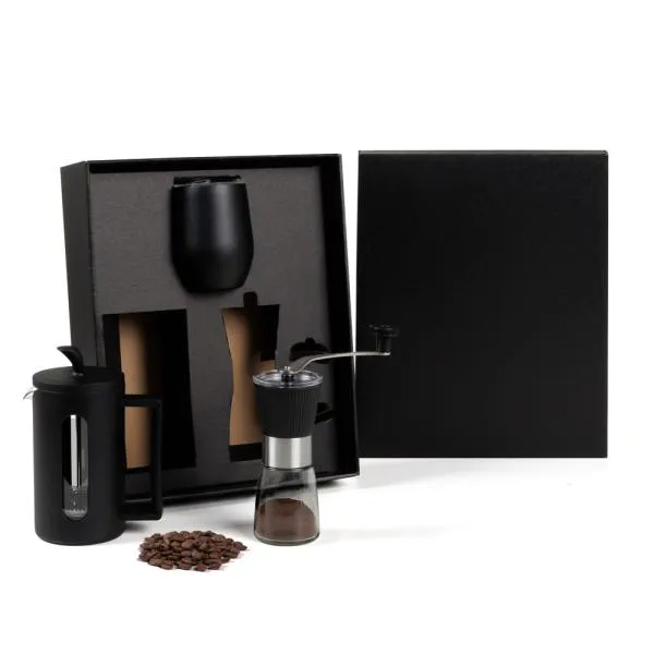KIT CAFETEIRA, MOEDOR E COPO TÉRMICO - 3 PÇS — foto 1 de 4