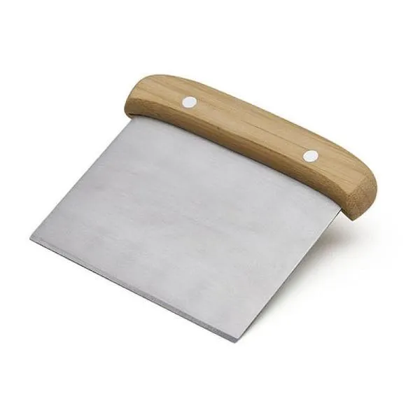 ESPÁTULA MULTIUSO EM BAMBU / INOX - 13,5X11,5CM — foto 1 de 6