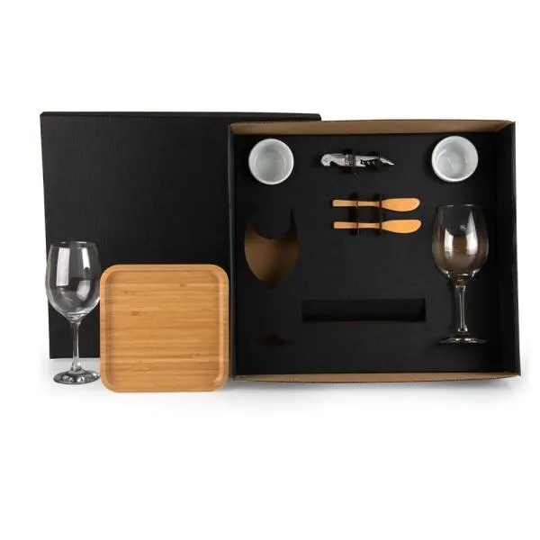 KIT PARA PETISCO / VINHO - 8 PÇS — foto 1 de 2